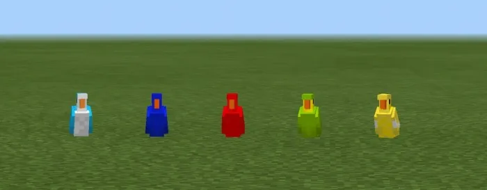 Yaxshilangan to'tiqushlar — Minecraft tekstura, rasm 2
