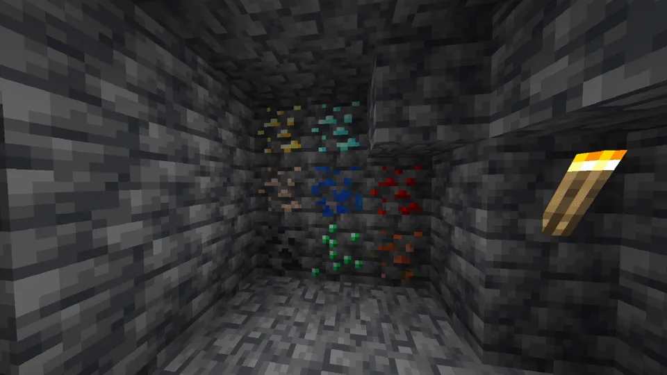 Eski rudalar — Minecraft tekstura, rasm 1