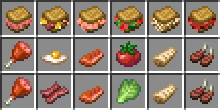 Delightful Sandwiches — Minecraft mod, rasm 2