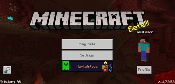 Panoramali menyu — Minecraft tekstura, rasm 2