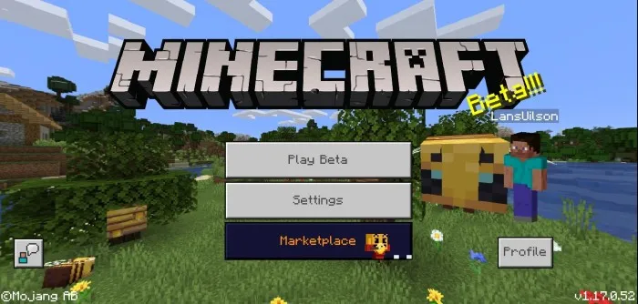 Panoramali menyu — Minecraft tekstura, rasm 3