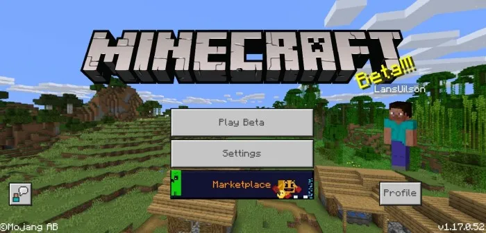 Panoramali menyu — Minecraft tekstura, rasm 4