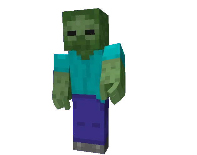 Yangi zombi animatsiyalari — Minecraft tekstura, rasm 1