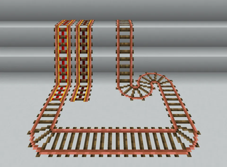 Copper Rails Mod — Minecraft mod, rasm 2