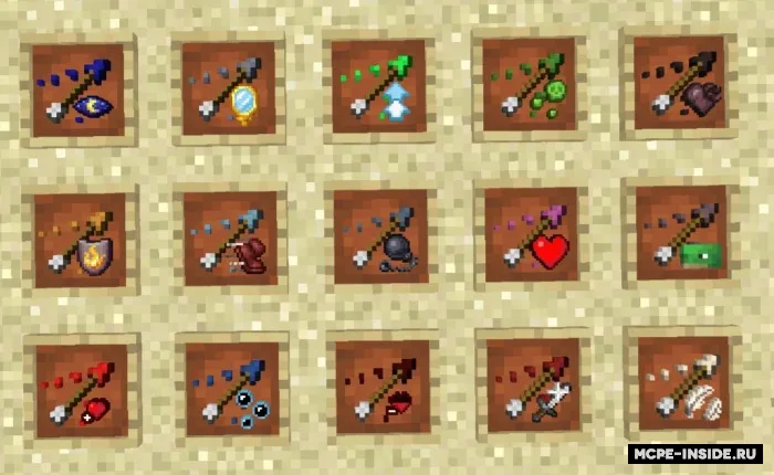 Tushunarli o'qlar — Minecraft tekstura, rasm 1