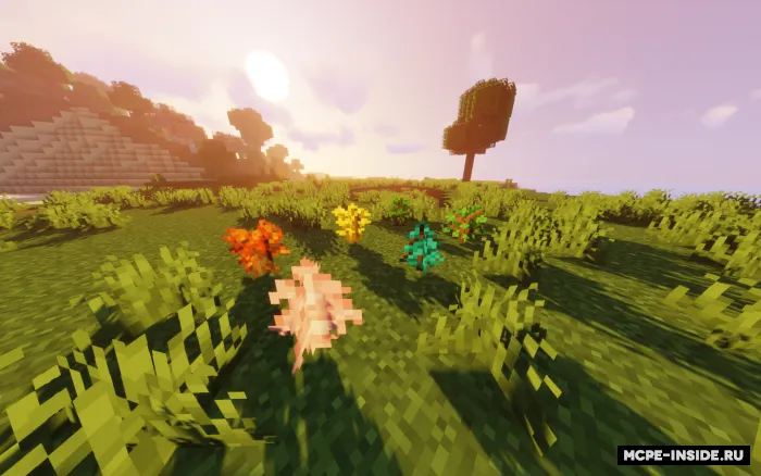 Rang-barang flora — Minecraft tekstura, rasm 3