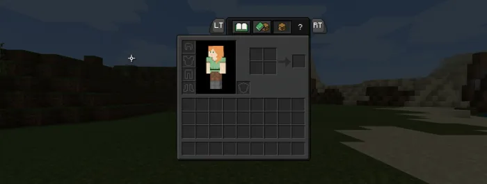 Qora interfeys — Minecraft tekstura, rasm 2