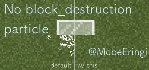 Blok sindirish zarrachalarisiz — Minecraft tekstura, rasm 1