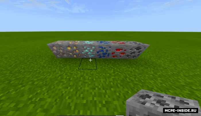 Snapshot ma'dan teksturalari — Minecraft tekstura, rasm 1