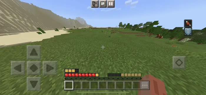 Retro interfeys — Minecraft tekstura, rasm 1