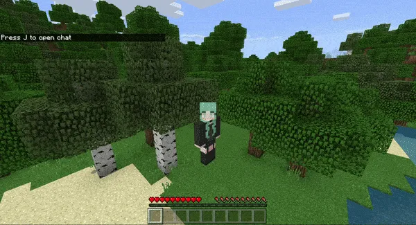 Zarar ko'rgandagi yangi zarrachalar 2 — Minecraft tekstura, rasm 2