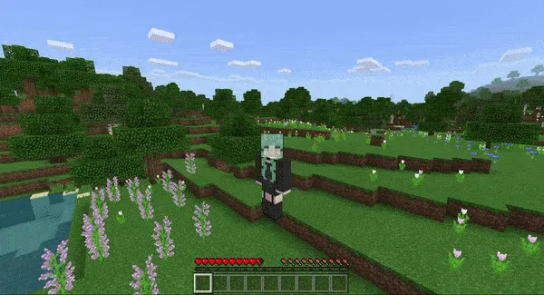 Zarar ko'rgandagi yangi zarrachalar 2 — Minecraft tekstura, rasm 3