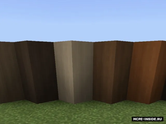 Yaxshilangan yog'och bloklar — Minecraft tekstura, rasm 3