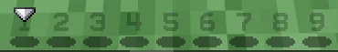 Yaxshilangan hotbar — Minecraft tekstura, rasm 1