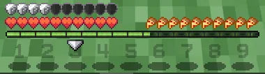 Yaxshilangan hotbar — Minecraft tekstura, rasm 3