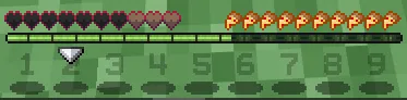 Yaxshilangan hotbar — Minecraft tekstura, rasm 4