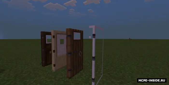 Derazali eshiklar — Minecraft tekstura, rasm 2