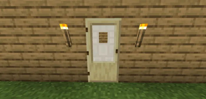Derazali eshiklar — Minecraft tekstura, rasm 3