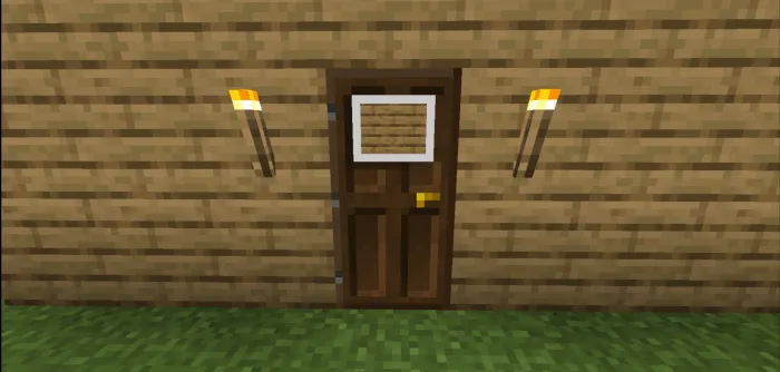 Derazali eshiklar — Minecraft tekstura, rasm 4