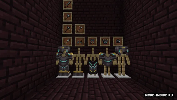 Indev'dan yaxshilangan netherite — Minecraft tekstura, rasm 1