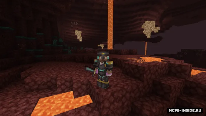 Indev'dan yaxshilangan netherite — Minecraft tekstura, rasm 2