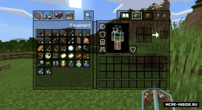 Qora oyna — Minecraft tekstura, rasm 2