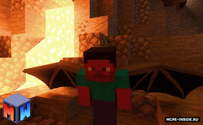 Ender Dragon qanotlari — Minecraft tekstura, rasm 3