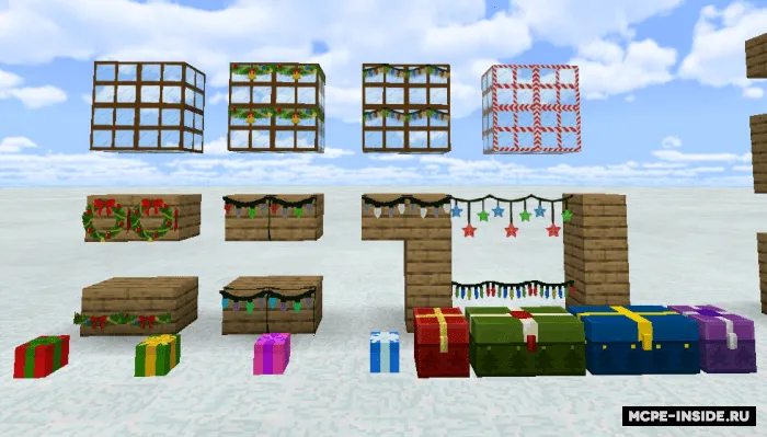 Yangi yil texture pack — Minecraft tekstura, rasm 4
