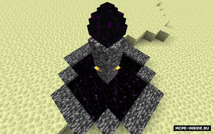 Binafsha End — Minecraft tekstura, rasm 3
