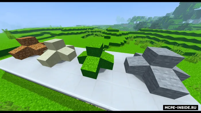 Qiya kublar — Minecraft tekstura, rasm 4
