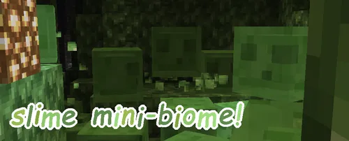Slime Minibiome — Minecraft mod, rasm 1