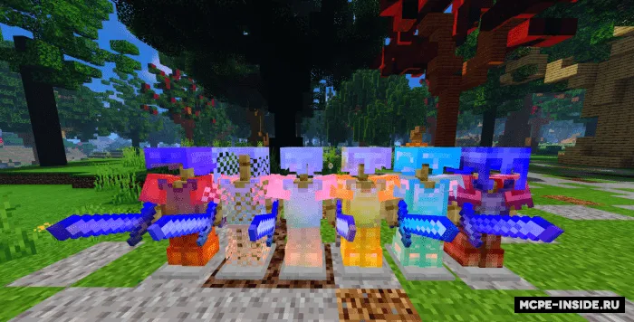 Rangli sehr animatsiyasi — Minecraft tekstura, rasm 2