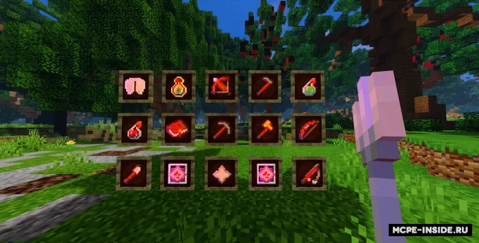 Rangli sehr animatsiyasi — Minecraft tekstura, rasm 4