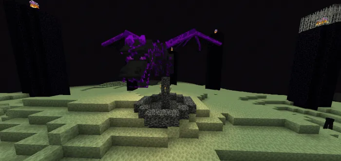 Ender Dragon'ning yangi uslubi — Minecraft tekstura, rasm 1