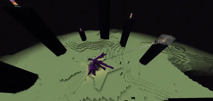 Ender Dragon'ning yangi uslubi — Minecraft tekstura, rasm 2