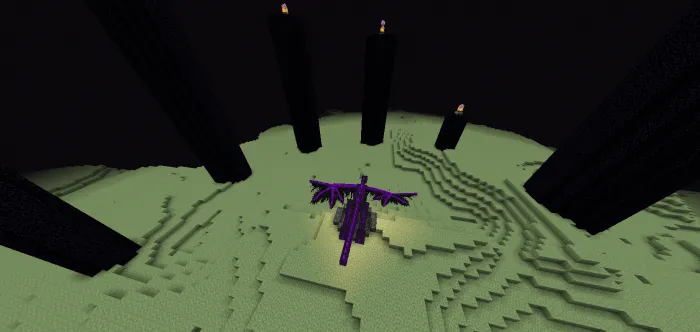 Ender Dragon'ning yangi uslubi — Minecraft tekstura, rasm 4
