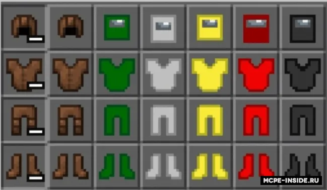 Among Us zirhi — Minecraft tekstura, rasm 1