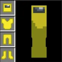 Among Us zirhi — Minecraft tekstura, rasm 3