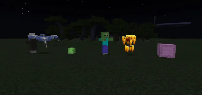 Yorituvchi moblar — Minecraft tekstura, rasm 1
