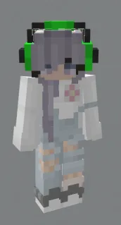 Bosh o'rniga naushniklar — Minecraft tekstura, rasm 2