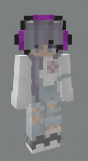 Bosh o'rniga naushniklar — Minecraft tekstura, rasm 3