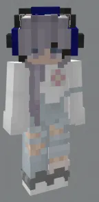 Bosh o'rniga naushniklar — Minecraft tekstura, rasm 4