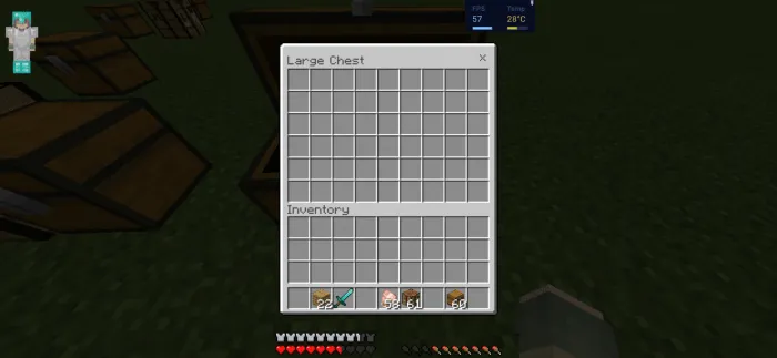 Inventardagi ko'rsatkichlar — Minecraft tekstura, rasm 2