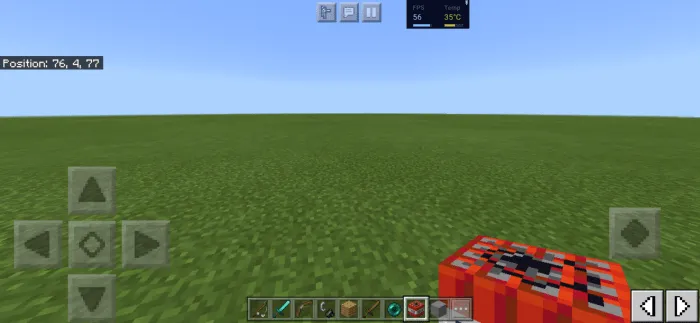 Hotbar boshqaruv tugmalari — Minecraft tekstura, rasm 3