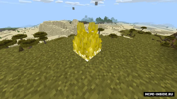 Rangli olov — Minecraft tekstura, rasm 3
