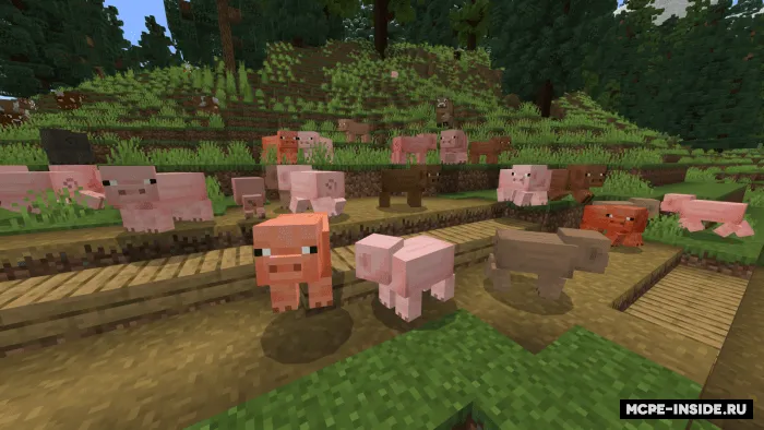 Vanilli moblar variantlari — Minecraft tekstura, rasm 2