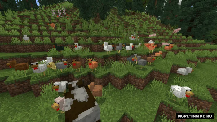 Vanilli moblar variantlari — Minecraft tekstura, rasm 3