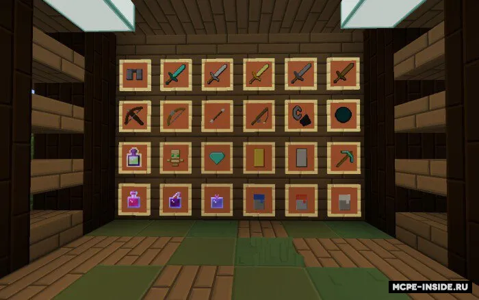 Haqiqiy ranglar — Minecraft tekstura, rasm 1