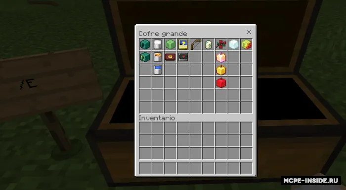 Kubsimon buyumlar — Minecraft tekstura, rasm 1