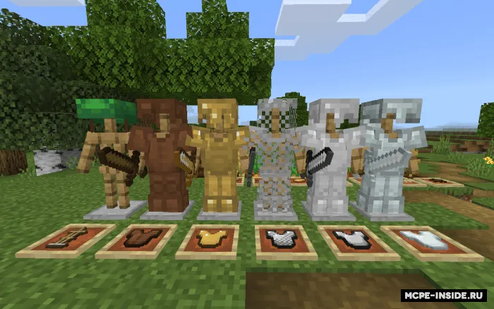 Oltin oltin va haqiqiy olmoslar — Minecraft tekstura, rasm 1